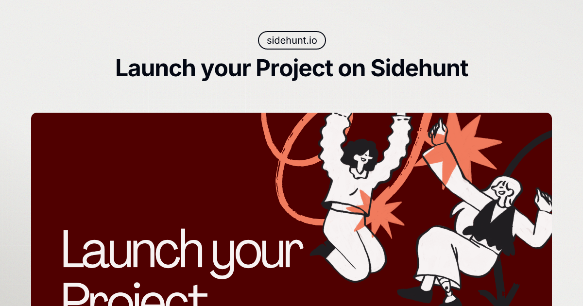 Sidehunt - Weekly hunt for side projects & products screenshot 1